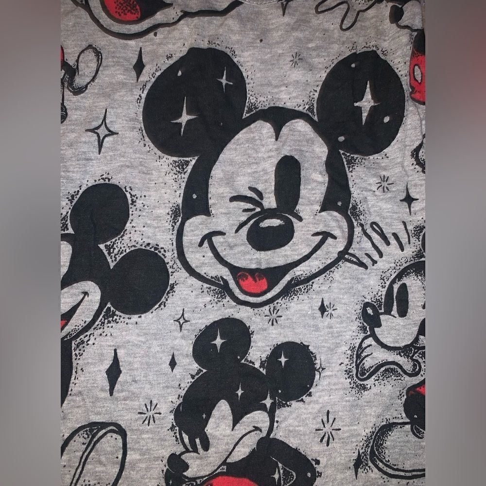 DISNEY MICKEY MOUSE GRAY JUNIORS - Picture 4 of 4